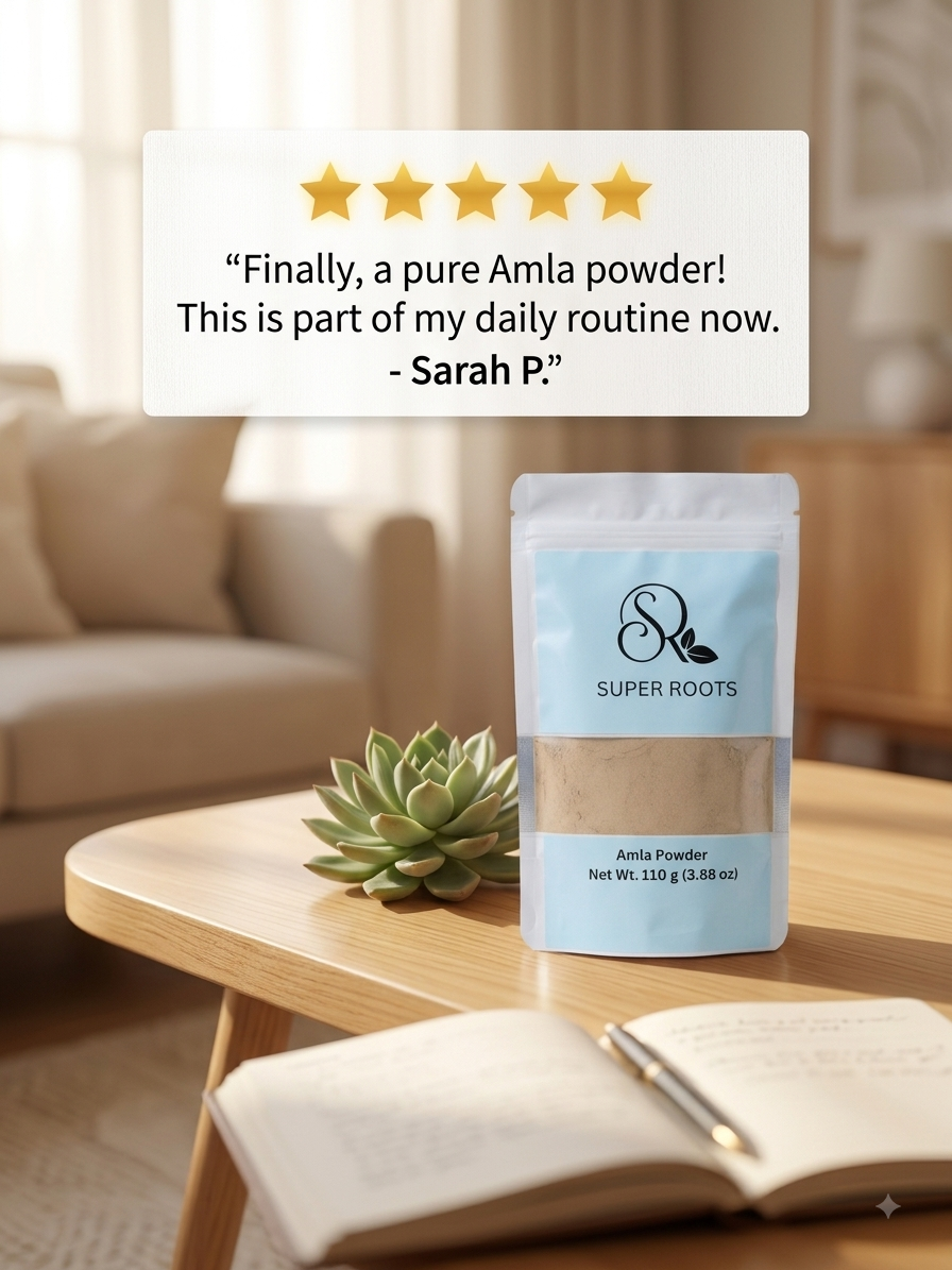 Super Roots Amla Powder (Premium)