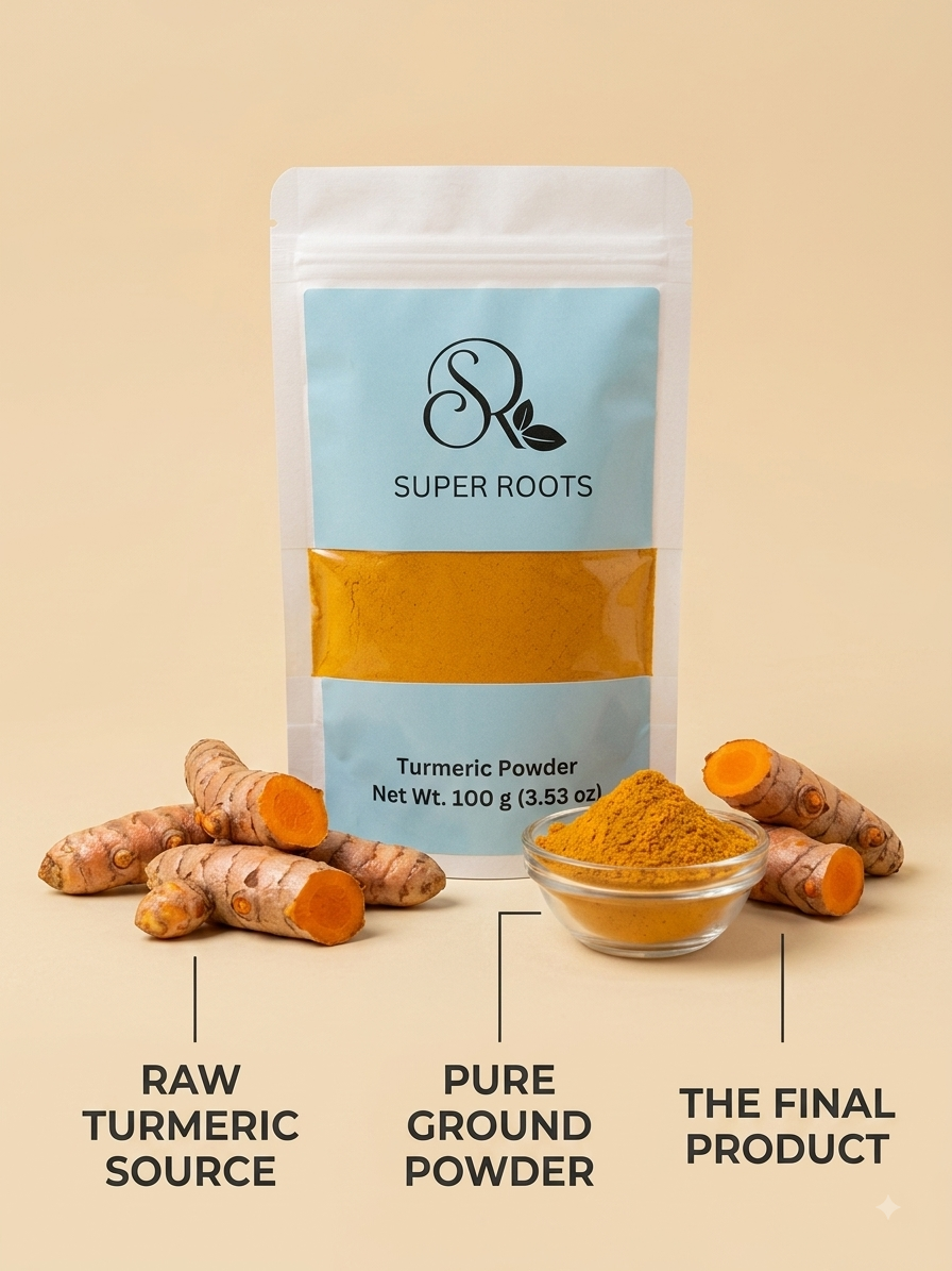Super Roots Turmeric Powder