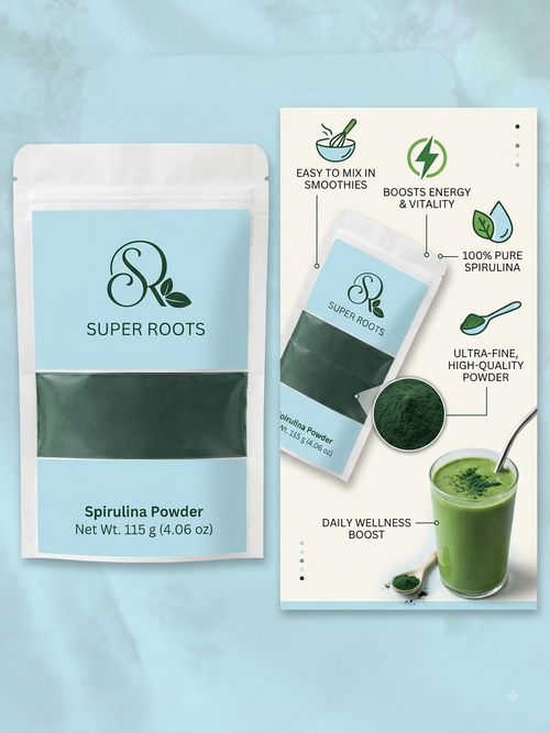 Super Roots Spirulina Powder
